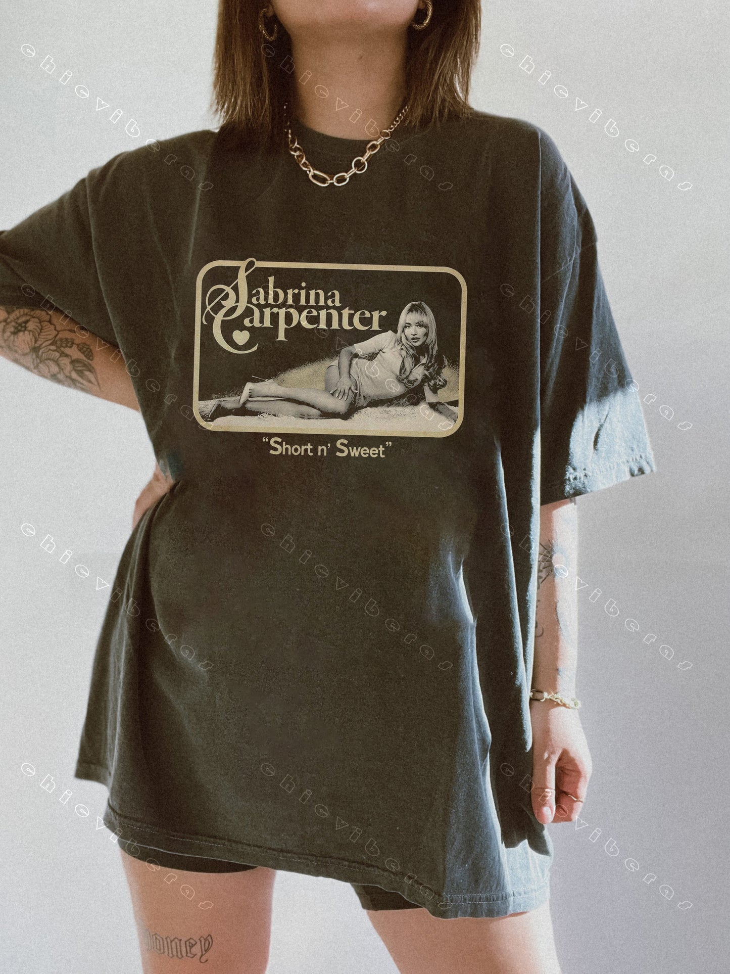 Sabrina Carpenter Short N' Sweet Tour Tee