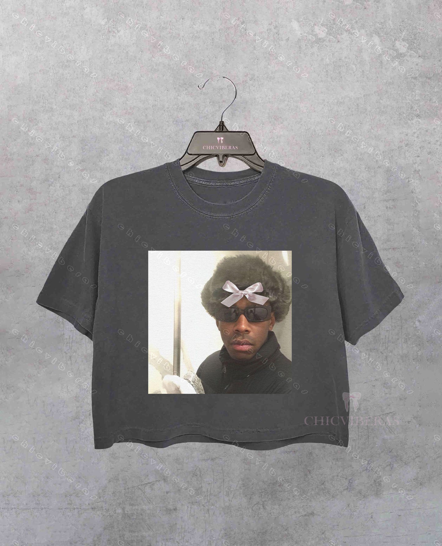 Tyler the Creator Bow Aesthetic Crop Shirt