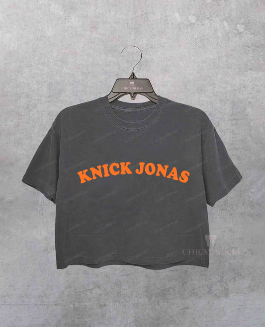 Knick Jonas NYC Boy Band Crop Shirt
