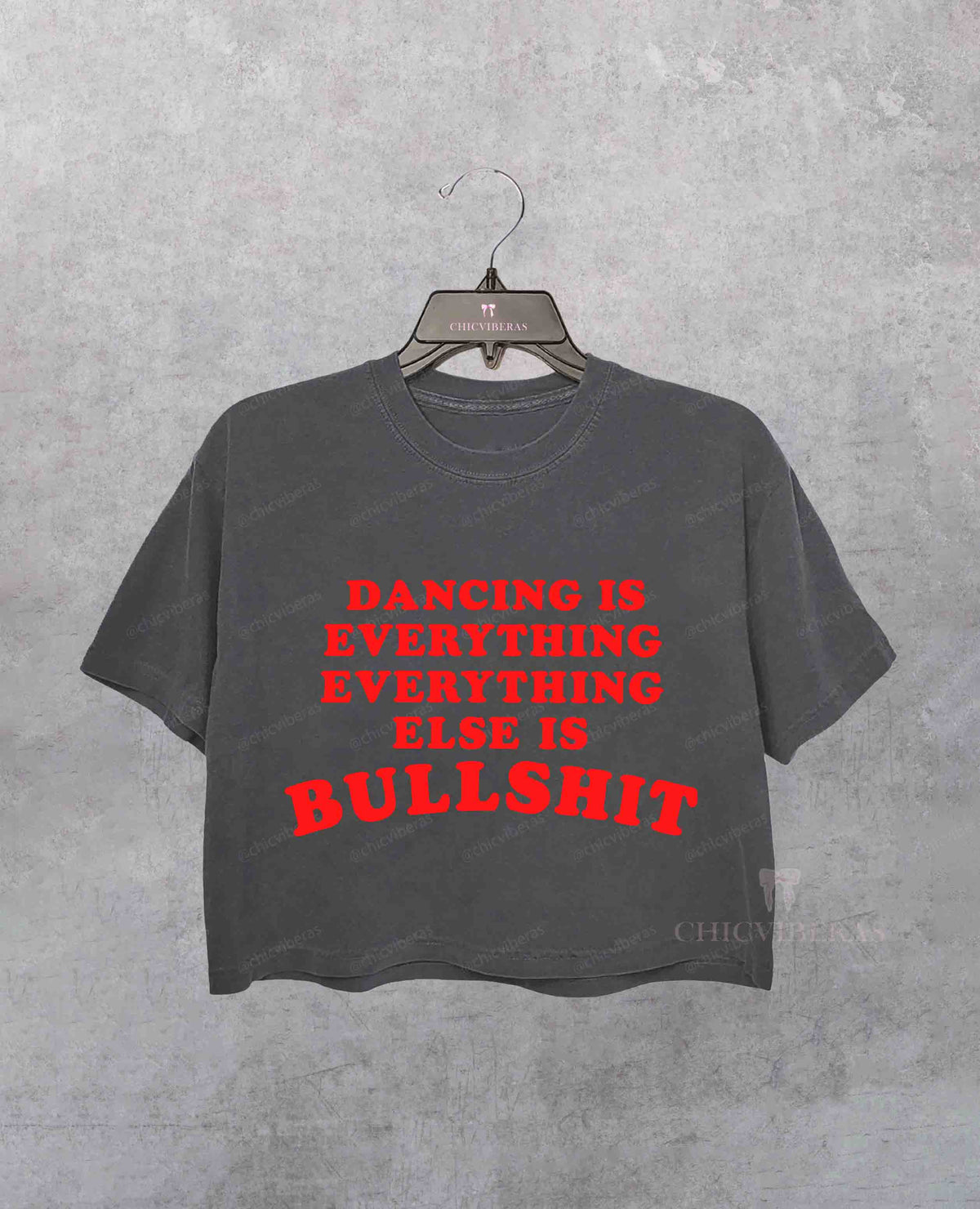 Dancing Is Everything HS Concert Tour Crop Shirt