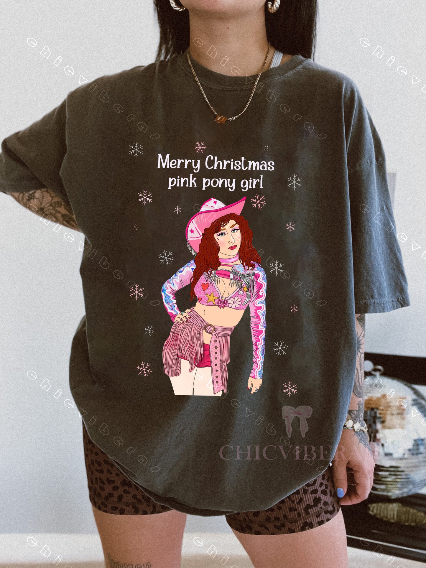 Pink Pony Club Christmas Tee