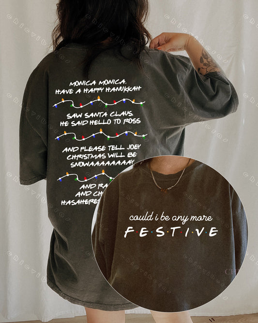 Friends Inspired Holiday Christmas Tee