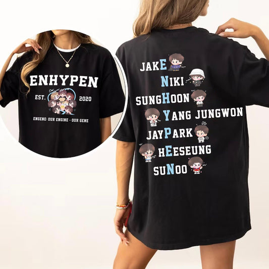 Enhypen Walk The Line World Tour 2025 Tee
