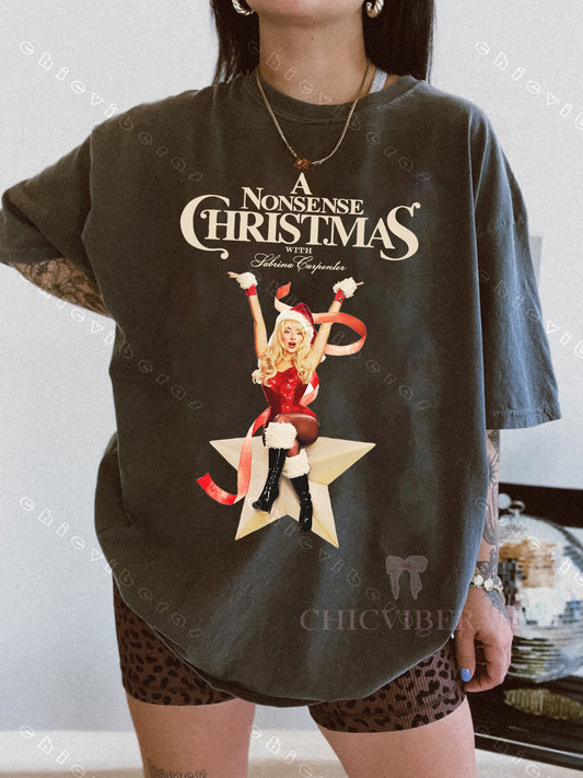 A Nonsense Christmas Sabrina Carpenter Tee