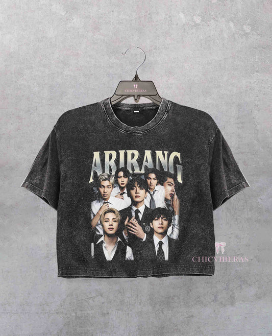 BTS World Tour 2026 Crop Shirt