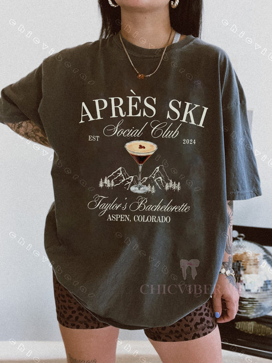 Apres Ski Bachelorette Tee