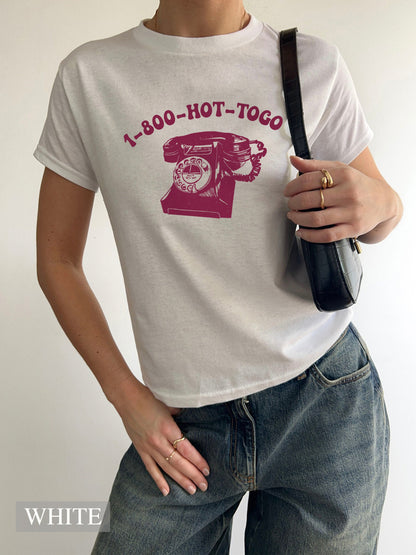 Hot To Go Midwest Princess Y2K Baby Tee