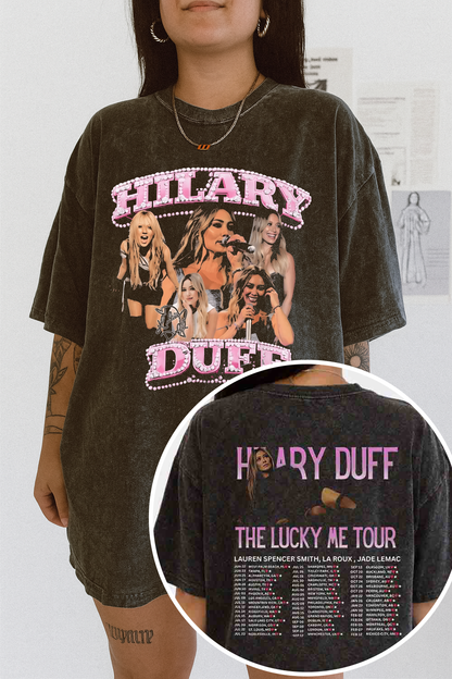 Hilary Duff The Lucky Me Tour 2026 Tee