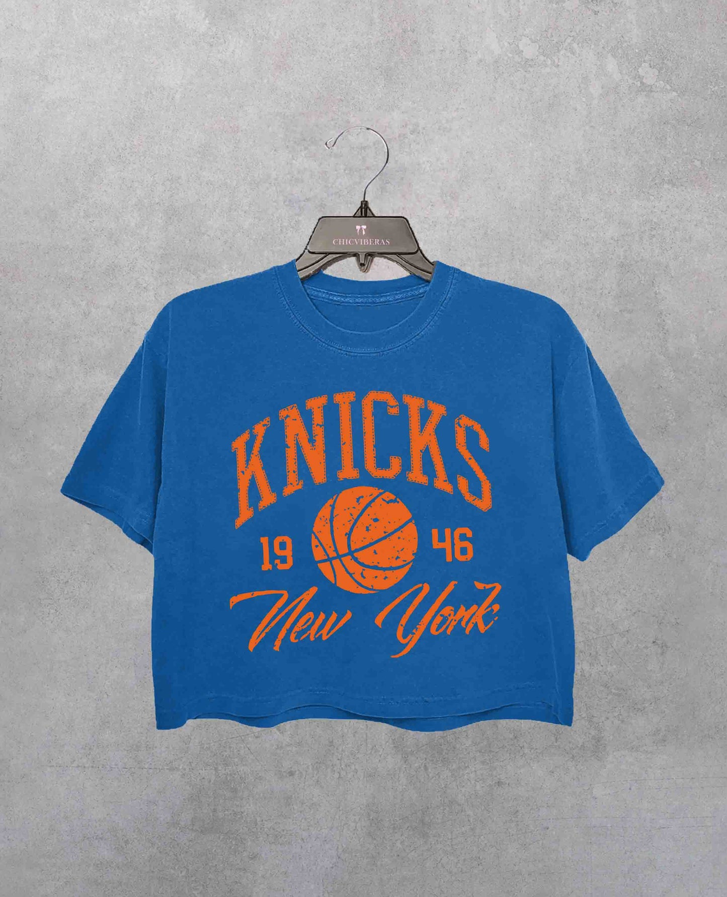 New York Basketball Crop Shirt