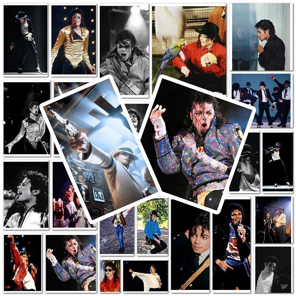24 Pcs MJ Sticker
