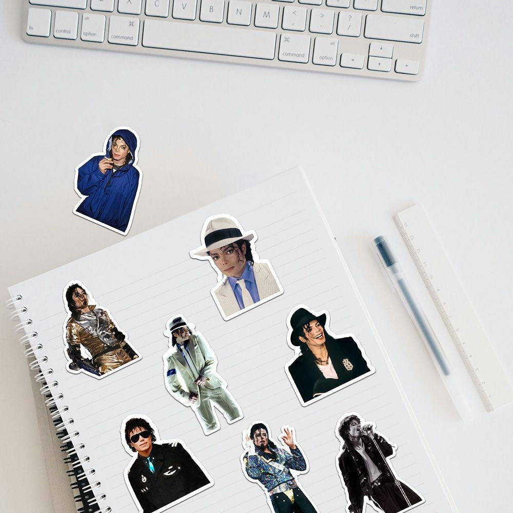 24 Pcs MJ Sticker