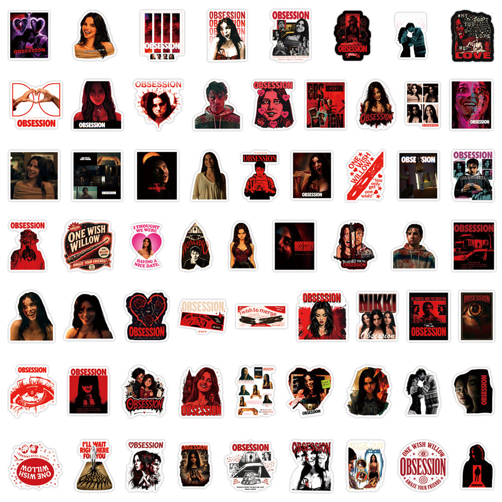 60 Pcs Obsession Sticker