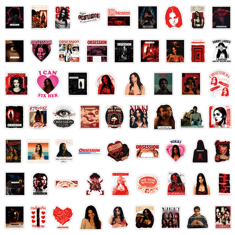 60 Pcs Obsession Sticker
