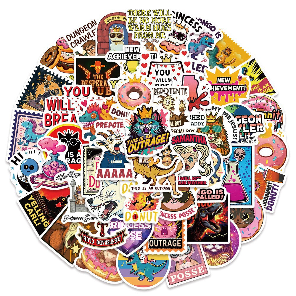50 Pcs Dungeon Crawler Carl Sticker
