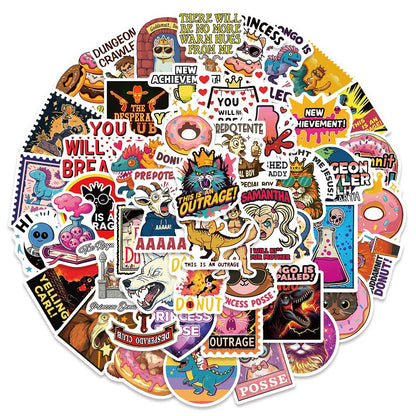 50 Pcs Dungeon Crawler Carl Sticker