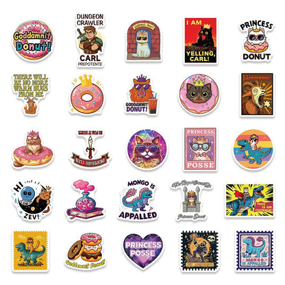 50 Pcs Dungeon Crawler Carl Sticker