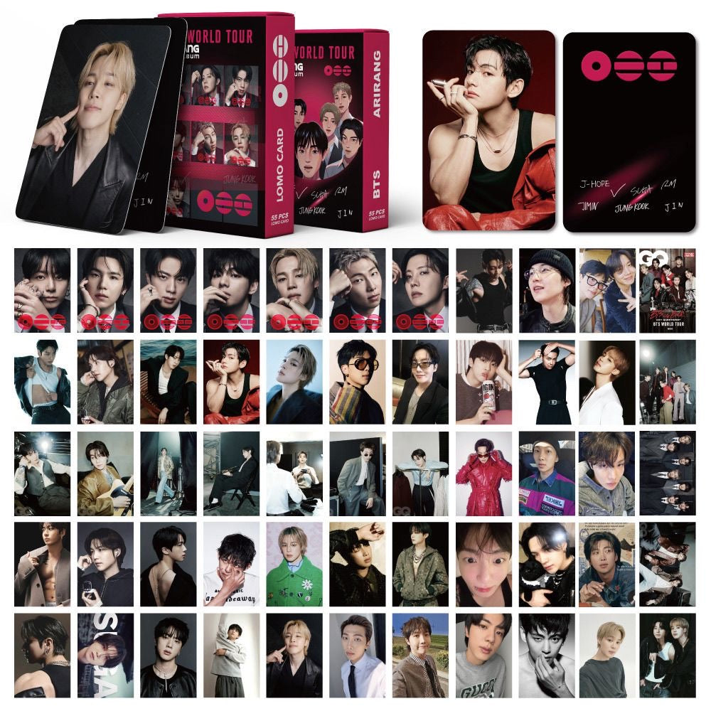50 Pcs BTS Arirang World Tour 2026 Photocards