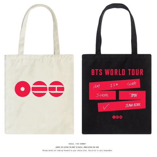 BTS Canvas Grocery Bag