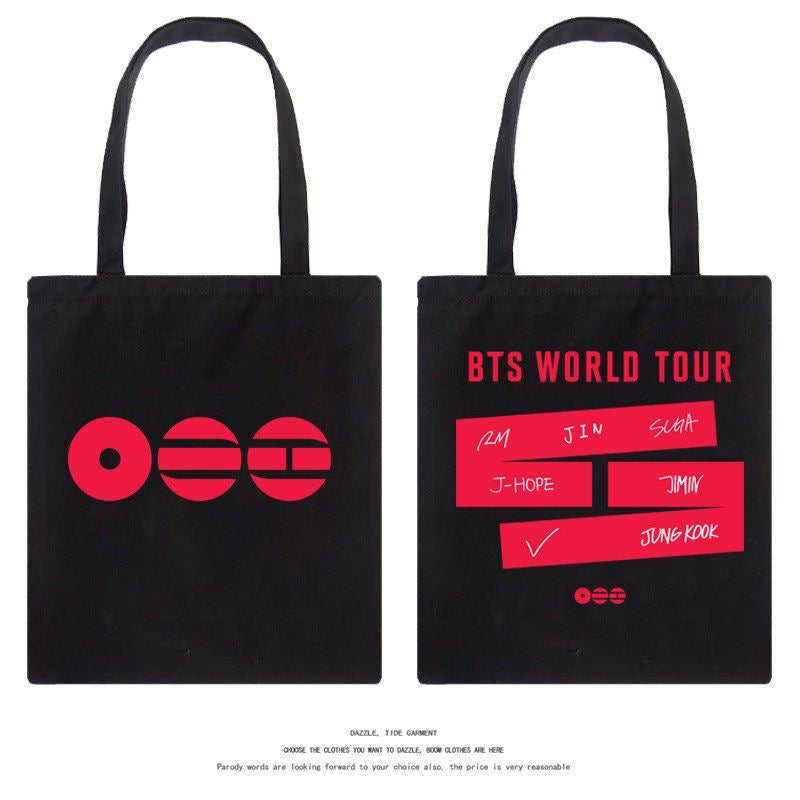 BTS Canvas Grocery Bag