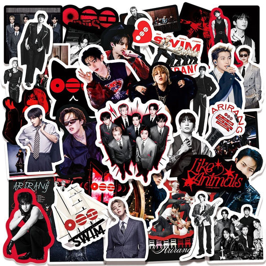50 Pcs BTS Arirang Stickers