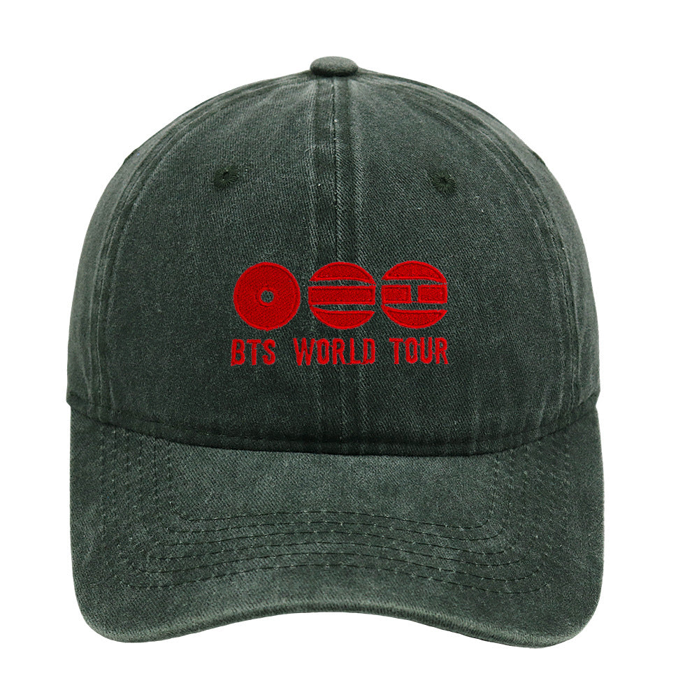 BTS World Tour Washed Cotton Hat