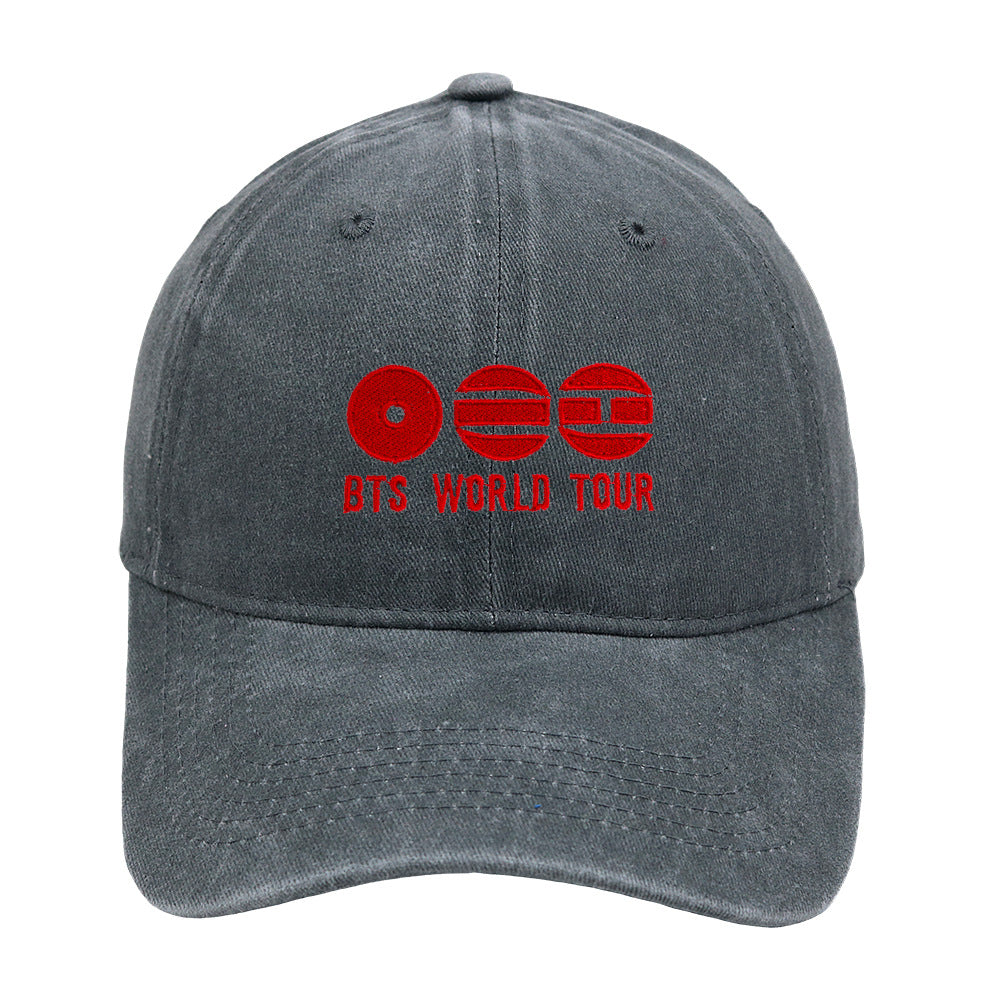 BTS World Tour Washed Cotton Hat