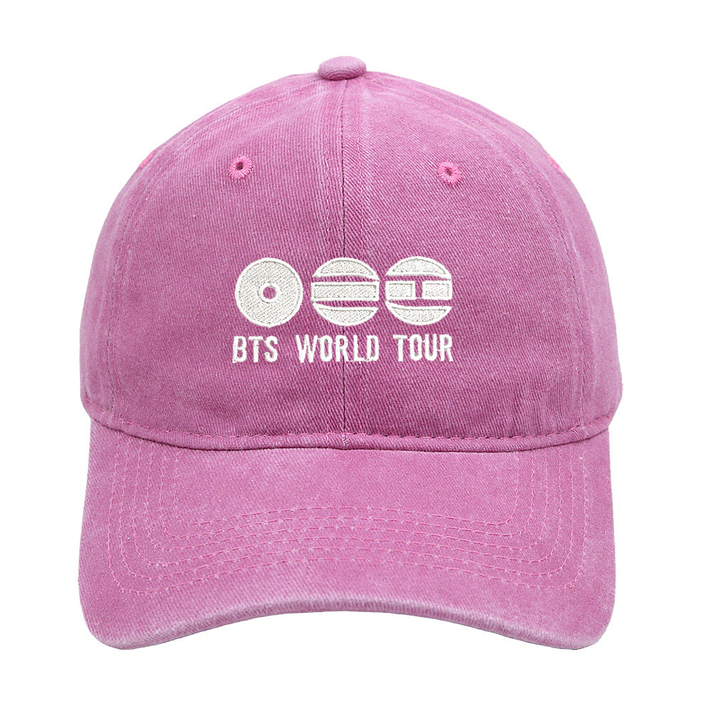 BTS World Tour Washed Cotton Hat