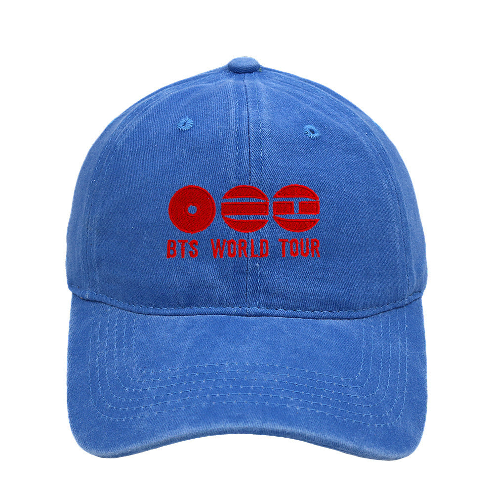 BTS World Tour Washed Cotton Hat