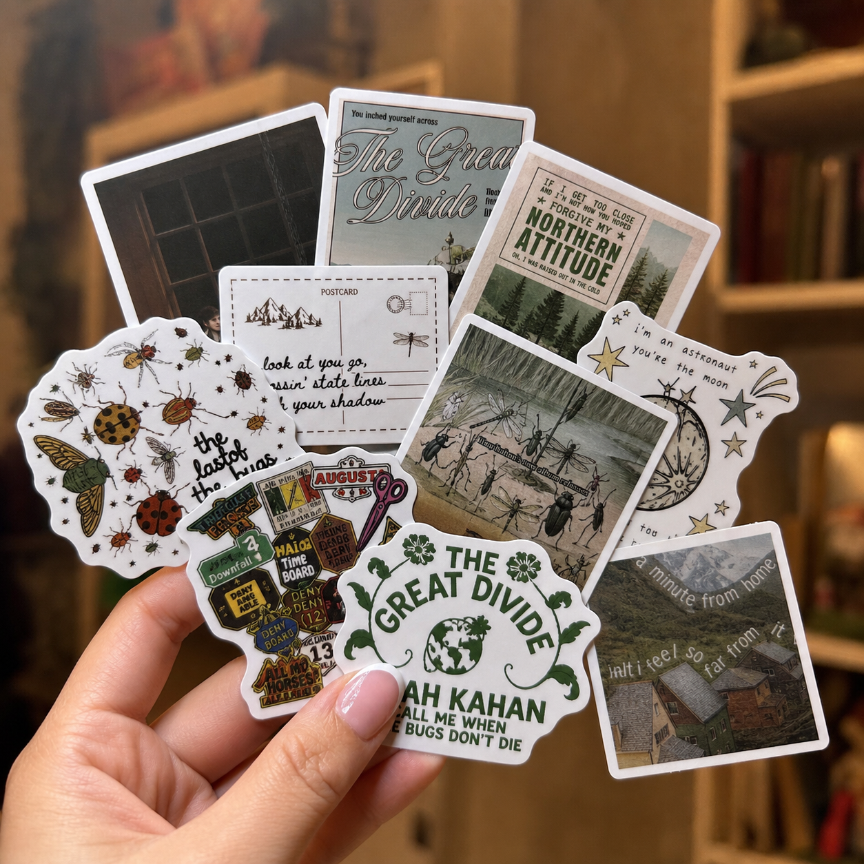 10 Pcs NK Stickers