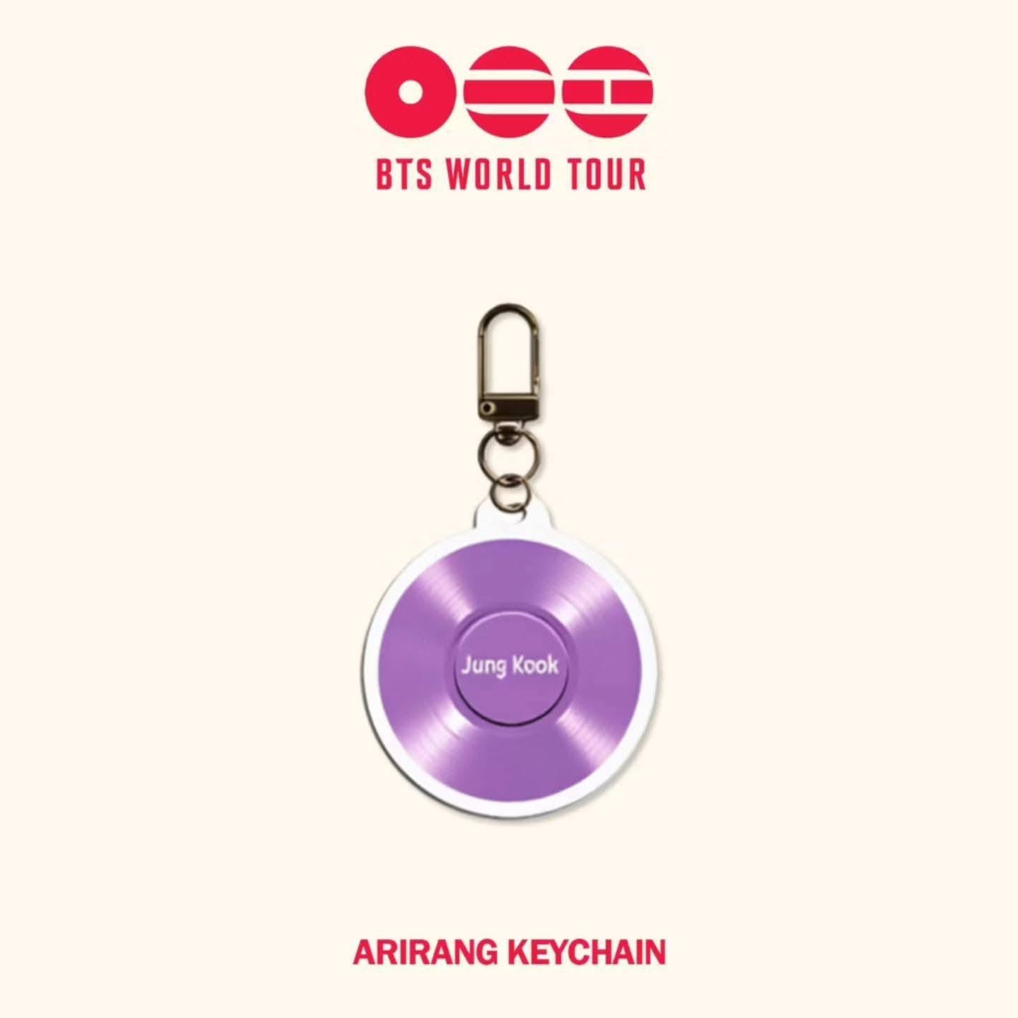 Arirang Records Keychain - World Tour
