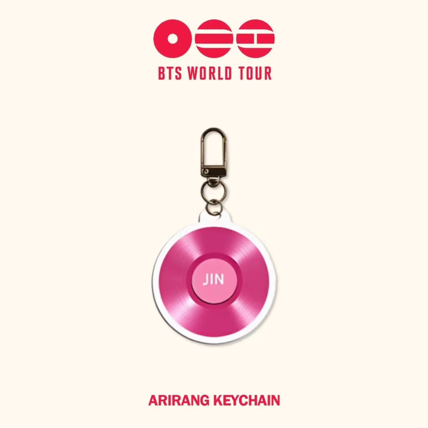 Arirang Records Keychain - World Tour