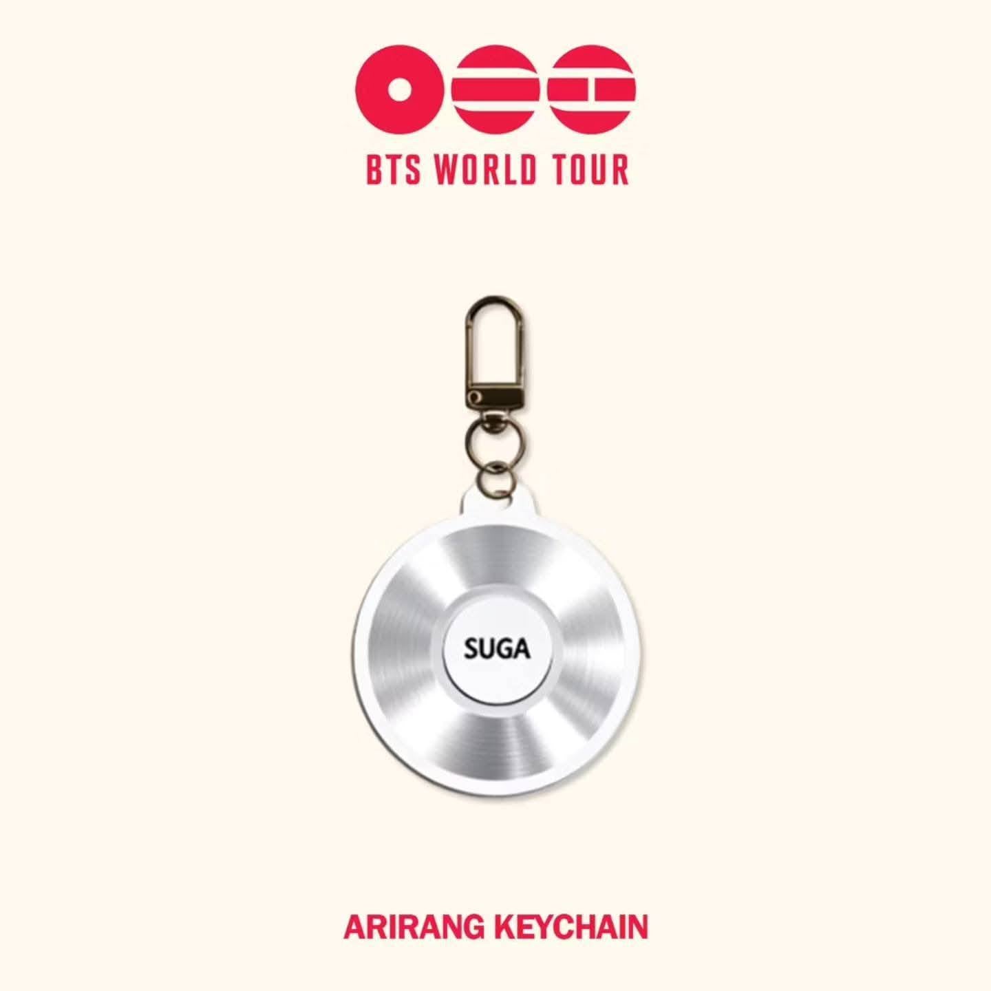 Arirang Records Keychain - World Tour