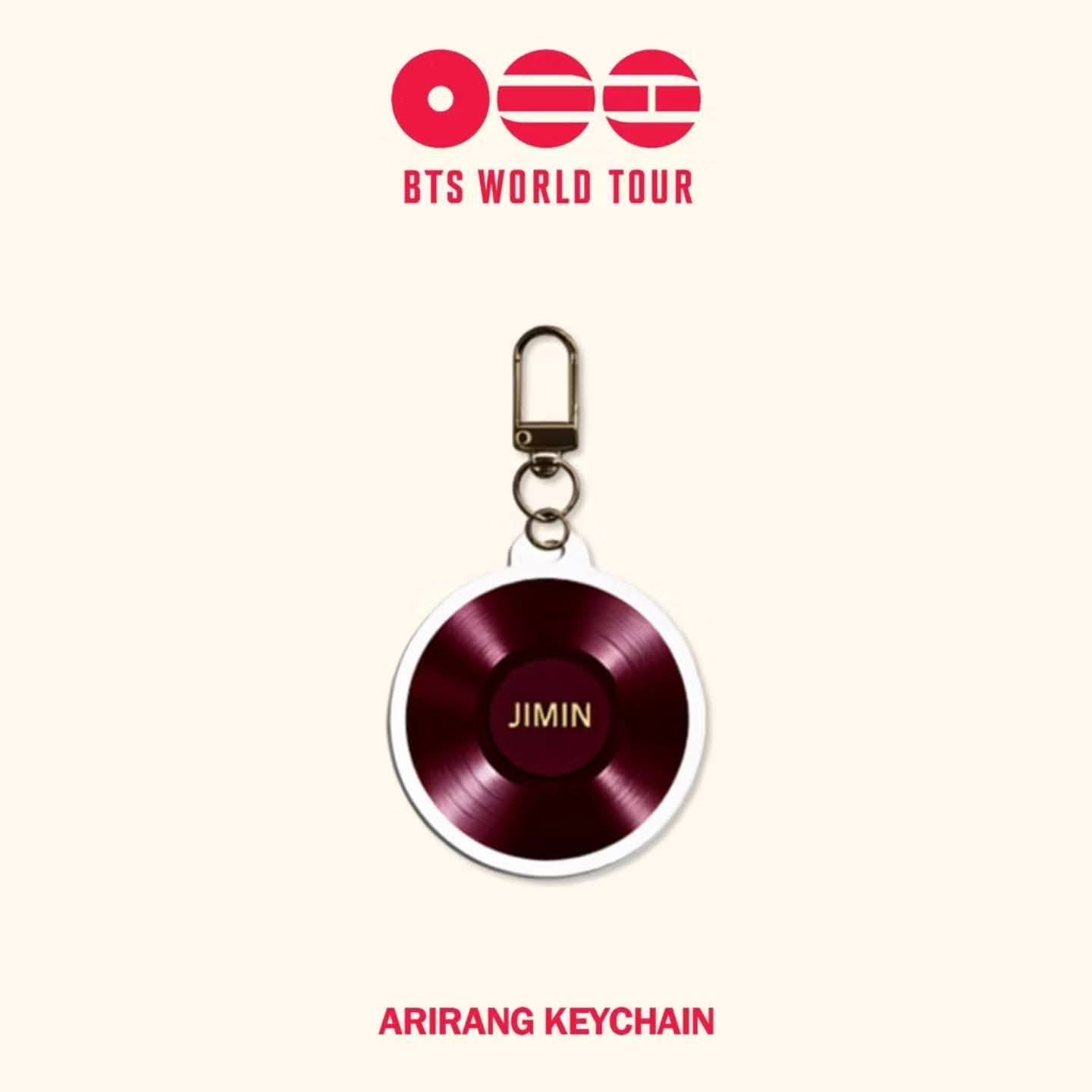 Arirang Records Keychain - World Tour