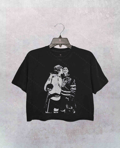 Hudson Williams Connor Storrie Crop Shirt