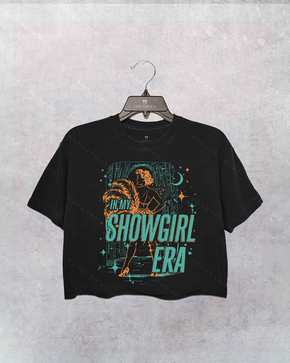 Retro In My Showgirl Era Crop Shirt