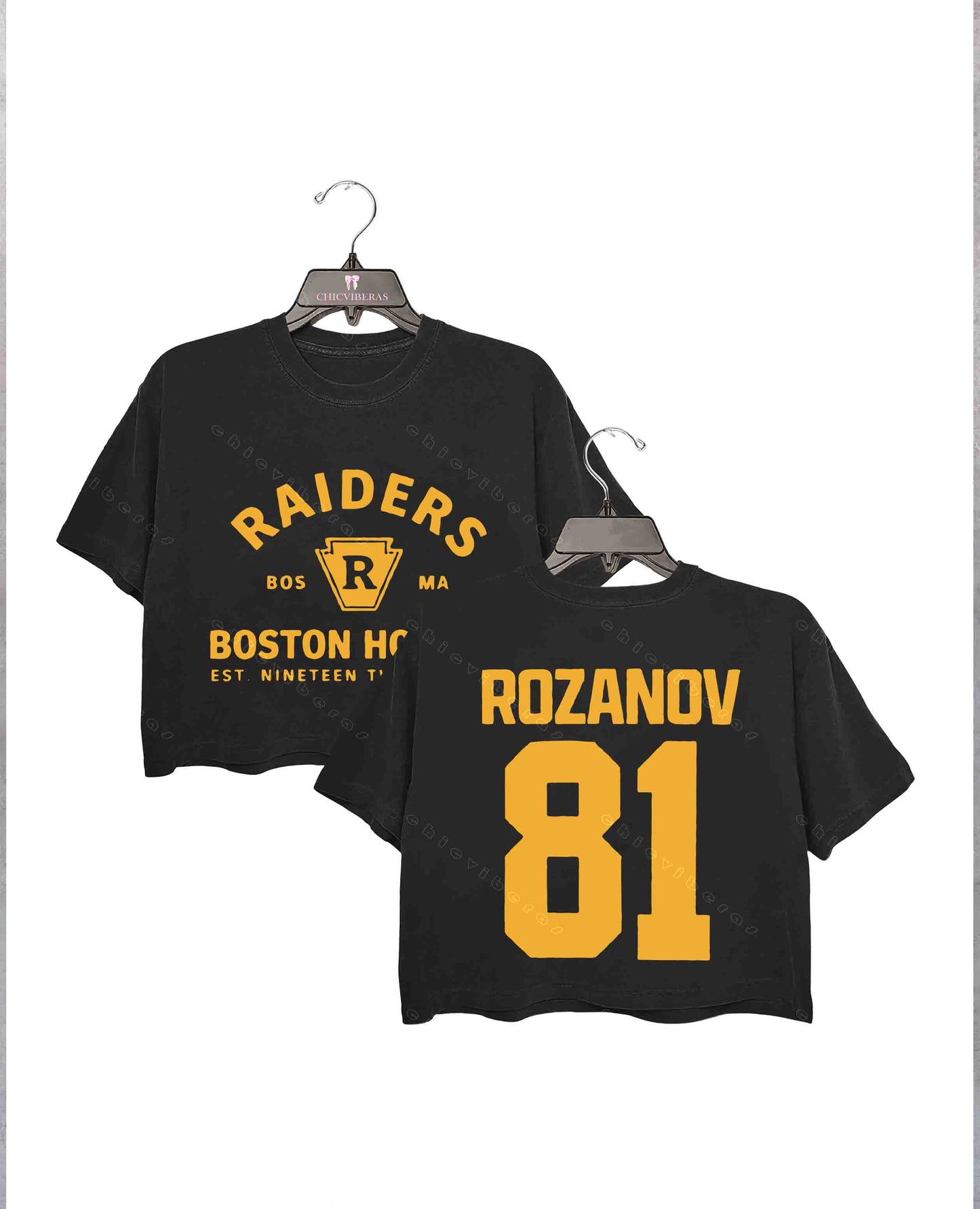 Rozanov 81 - Boston Crop Shirt