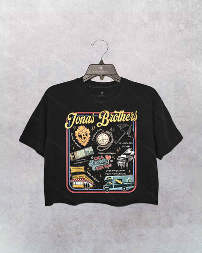 Jonas Brothers Greetings From Your Hometown Crop Shirt