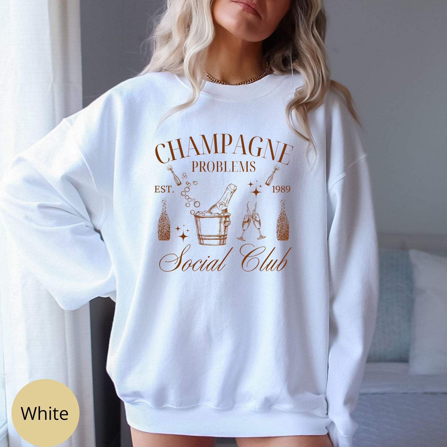 Champagne Problems Social Club Sweatshirt