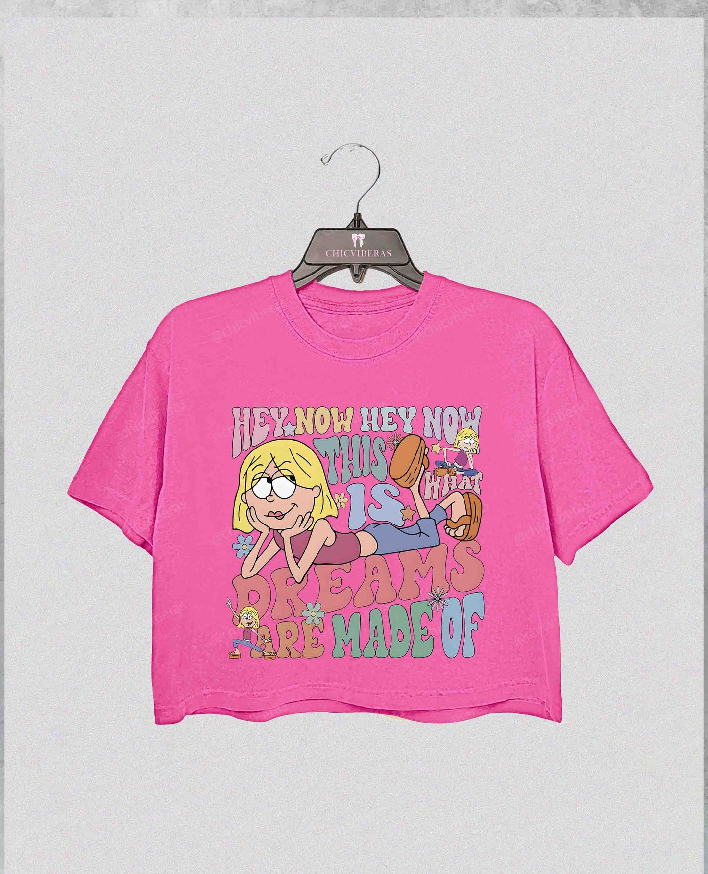 This Is What Dreams Are Made Of Lizzie McGuire Crop Shirt