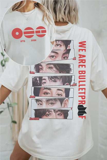 Limited BTS Kpop Tour Tee