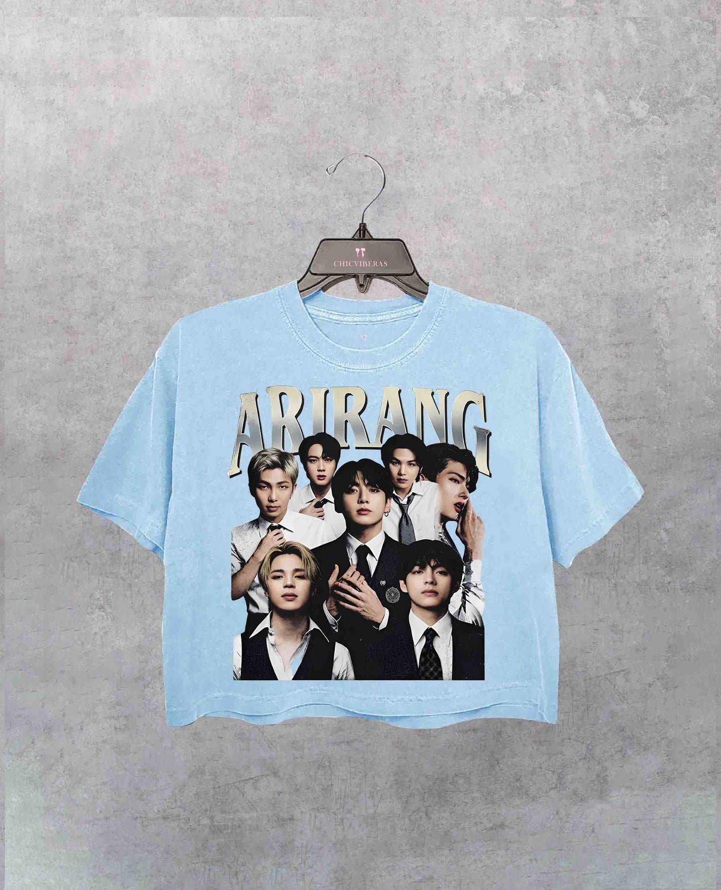 BTS World Tour 2026 Crop Shirt