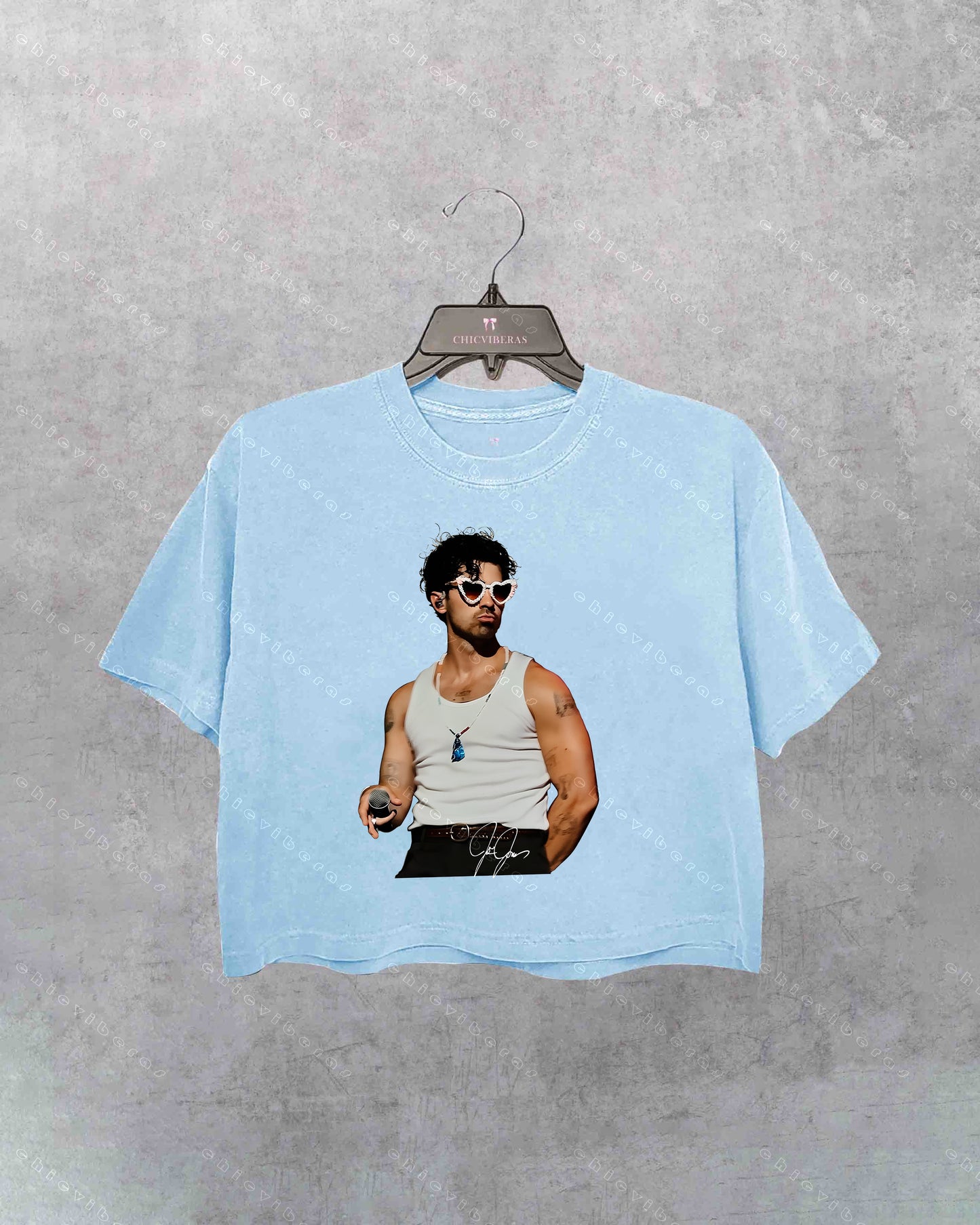 20th Anniversary Of Jonas Crop Shirt