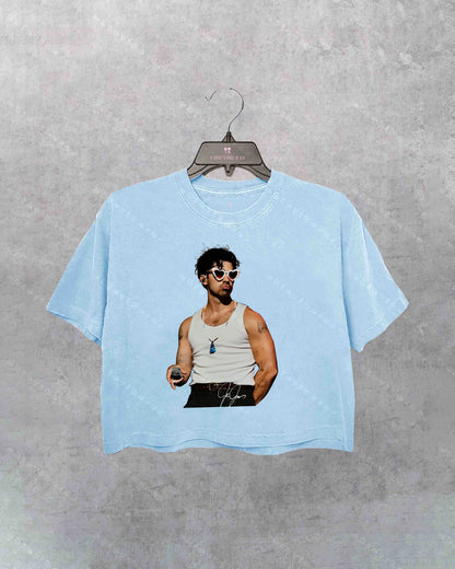 20th Anniversary Of Jonas Crop Shirt