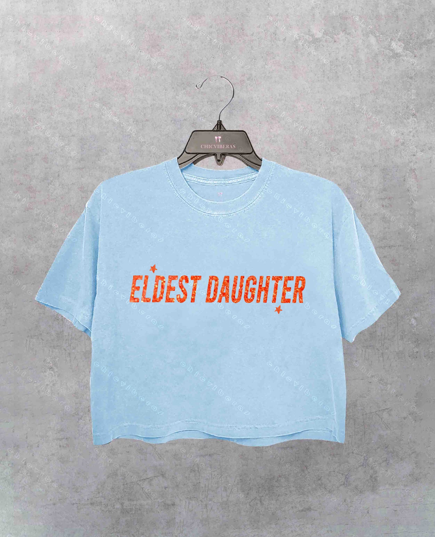 Eldest Daughter Showgirl Era Inspired Crop Shirt