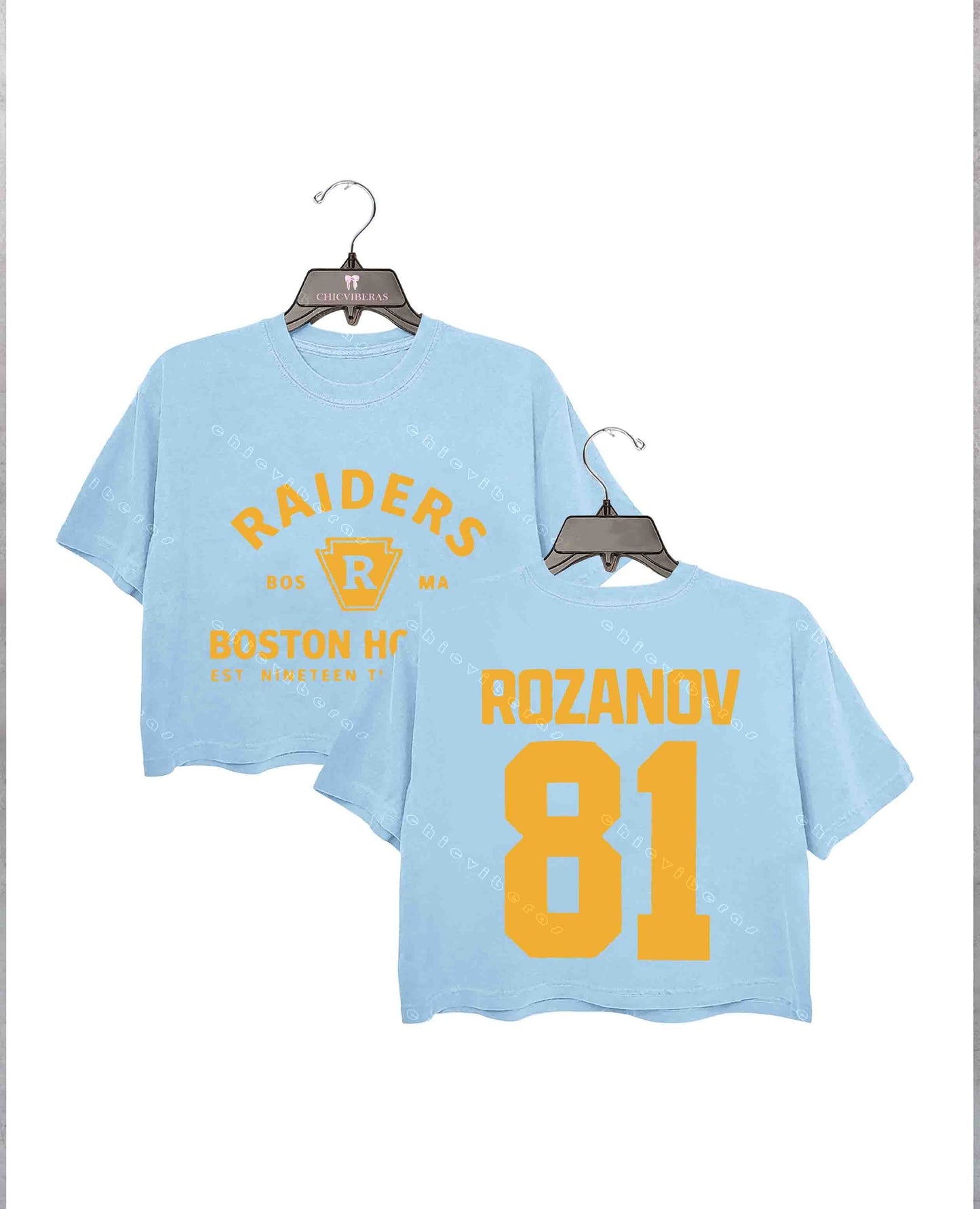 Rozanov 81 - Boston Crop Shirt