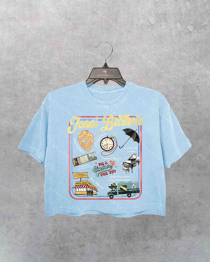 Jonas Brothers Greetings From Your Hometown Crop Shirt