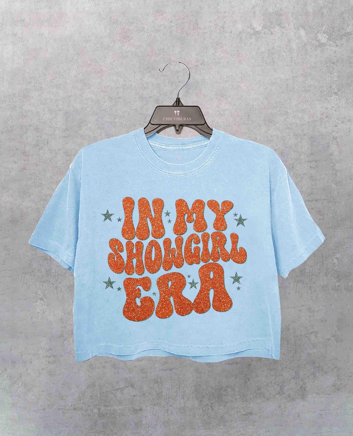 Vintage In My Showgirl Era nspired Crop Shirt