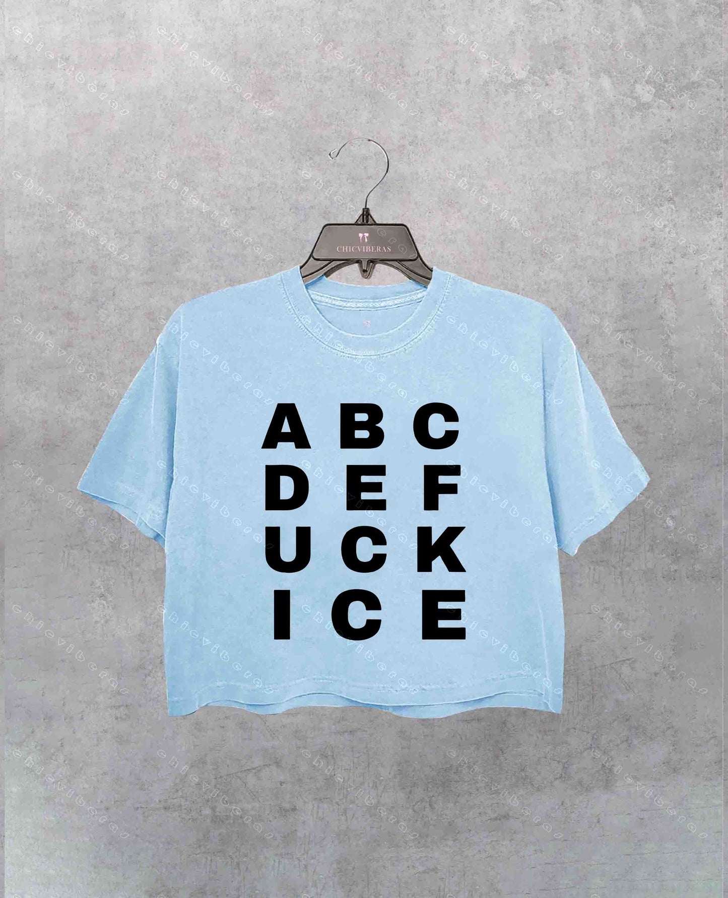 Subtle F*ck ICE Crop Shirt