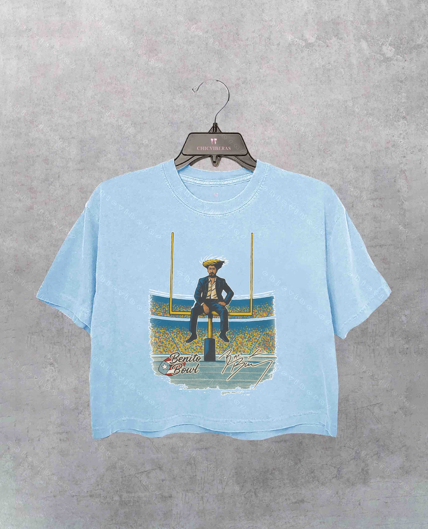 Vintage Benito Bowl LX Crop Shirt