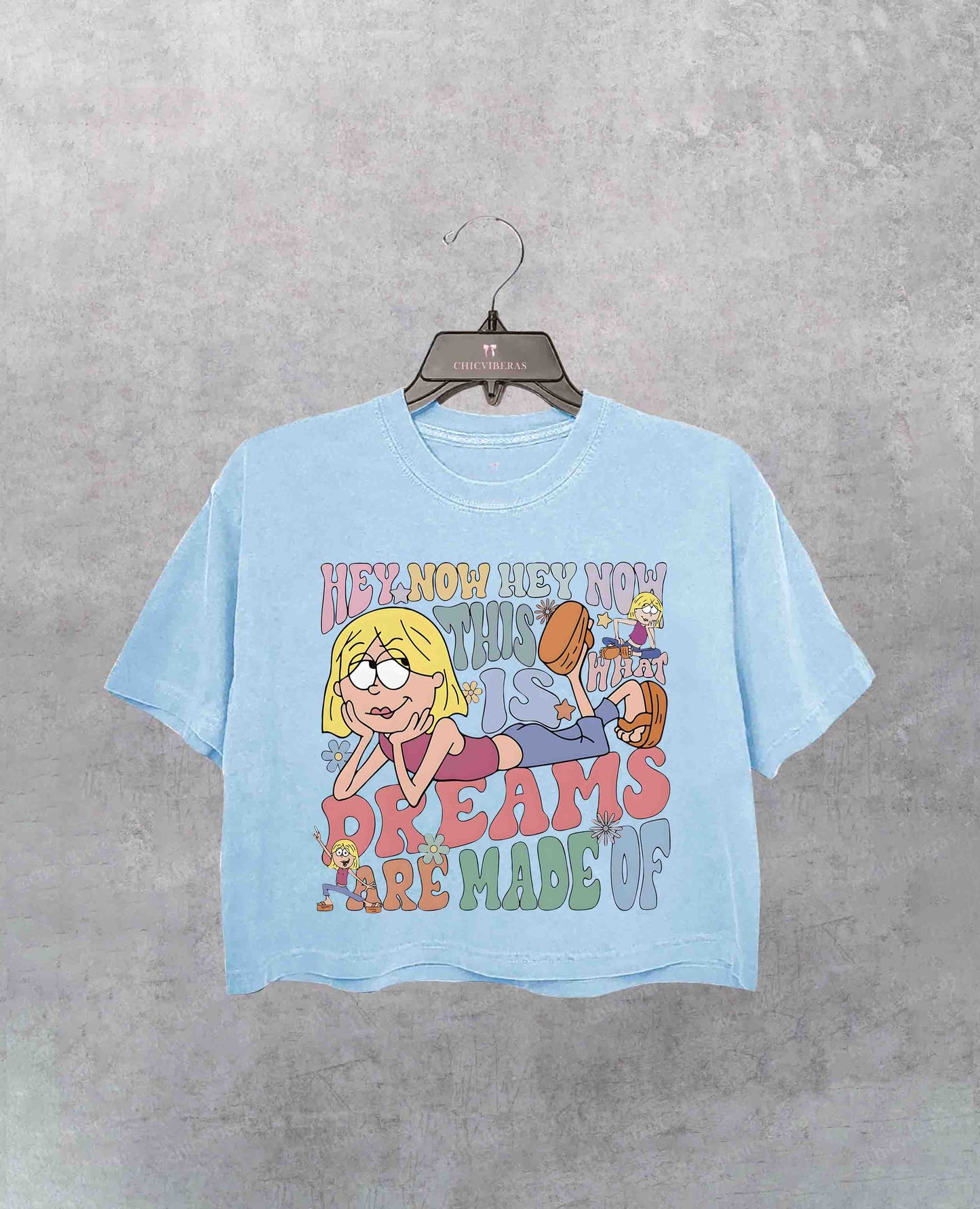 This Is What Dreams Are Made Of Lizzie McGuire Crop Shirt